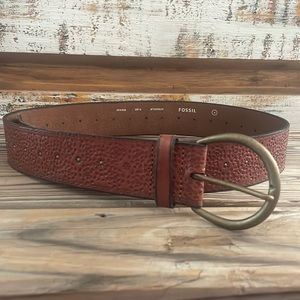 Fossil Leather Belt